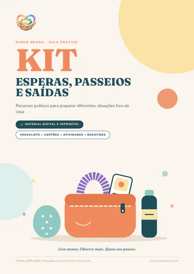 Capa do Kit Esperas, Passeios e Saídas