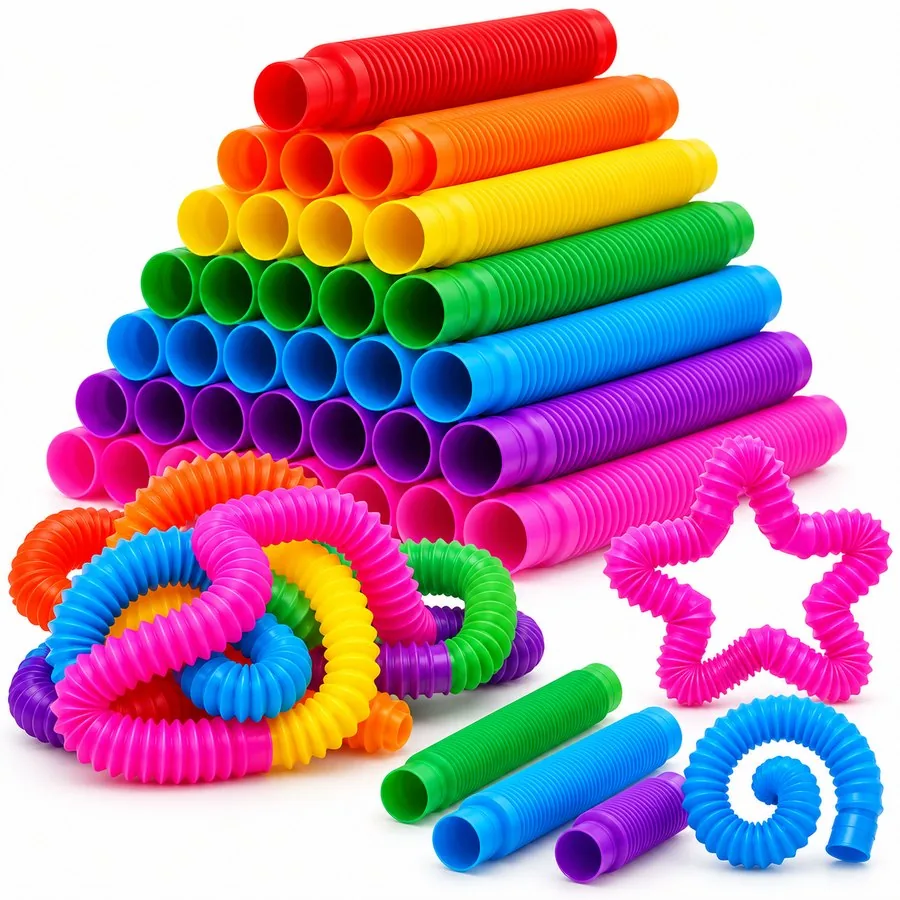 Pop tubes coloridos